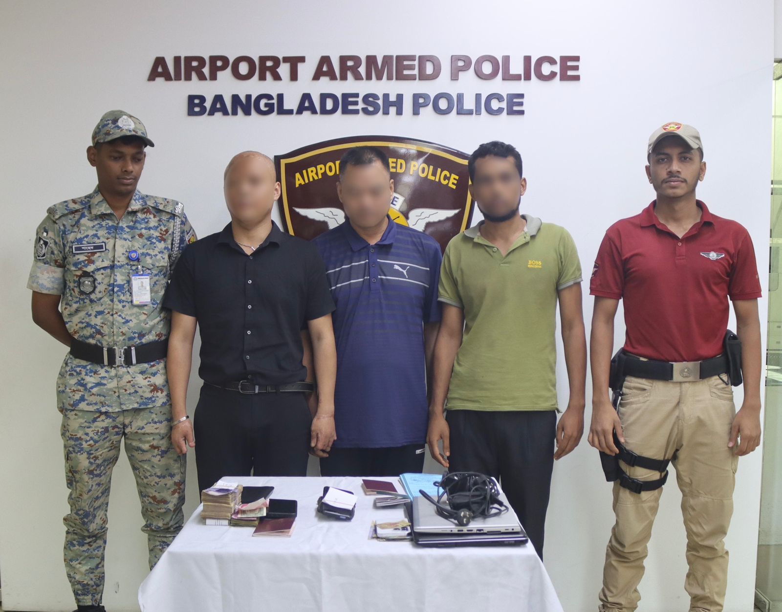 বিয়ের নাটক: চীনে পাচারের সময় বিমানবন্দরে আটক তিন