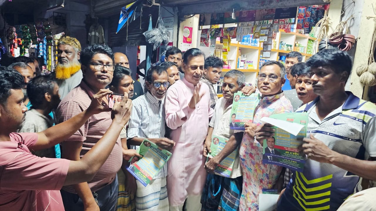মান্দায় তারেক রহমান ঘোষিত ৩১ দফা বাস্তবায়নে গণসংযোগ