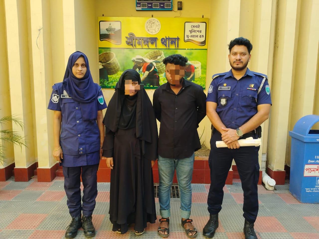 শ্রীমঙ্গল থেকে অপহৃত কিশোরী উদ্ধার, ভিকটিমের খালাসহ গ্রেফতার ৪*