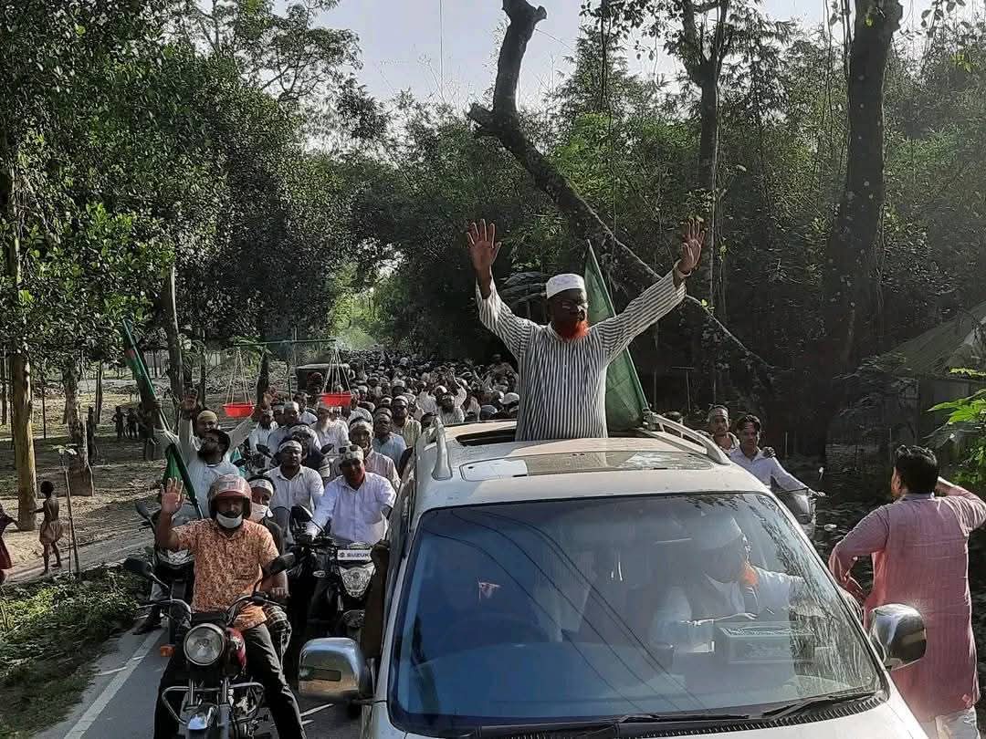 জলঢাকায় নীলফামারী-৩ আসনে জামায়াতের বিশাল মোটরসাইকেল শোভাযাত্রা