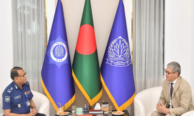 আইজিপির সাথে ইউনেস্কো প্রতিনিধির সাক্ষাৎ