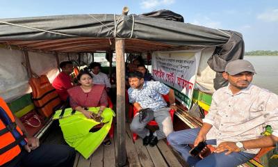ঝালকাঠিতে সনাতন ধর্মের শতাধিক নারী পুরুষের বিএনপিতে যোগদান