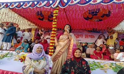 শেখ হাসিনা গুম, খুন ও দুর্নীতিতে সফল হলেও দেশের উন্নয়নে ব্যর্থ” : ফারজানা শারমিন পুতুল শেখ হাসিনা গুম, খুন ও দুর্নীতিতে সফল হলেও দেশের উন্নয়নে ব্যর্থ” : ফারজানা শারমিন পুতুল