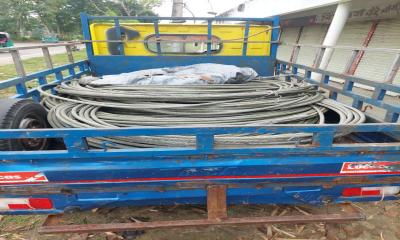 চোরাই তারসহ ৭ জন আটক মৌলভীবাজারে