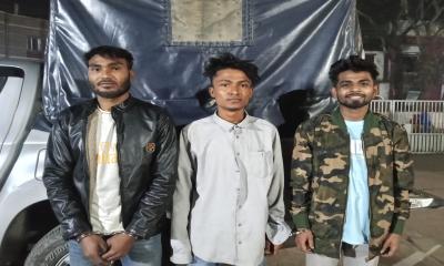 মোহনগঞ্জে গাঁজাসহ আটক ৩ যুবককে ভ্রাম্যমাণ আদালতে কারাদণ্ড