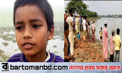 নলছিটিতে লঞ্চের ধাক্কায়  নৌকাডুবি, শিশু নিখোঁজ