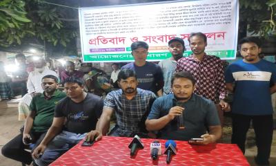 জলঢাকায় এনসিপি নেতা রেজাউল করিম রাজুর বিরুদ্ধে সংবাদ সম্মেলন