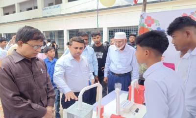 ঝিনাইদহে দিনব্যাপী আন্ত:স্কুল বিজ্ঞান মেলা অনুষ্ঠিত