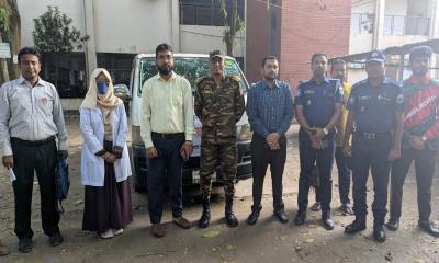 নওগাঁয় বিচার বিভাগের সামারি ট্রায়াল: ডায়াগনস্টিক সেন্টারকে জরিমানা, ভেজাল পণ্য জব্দ