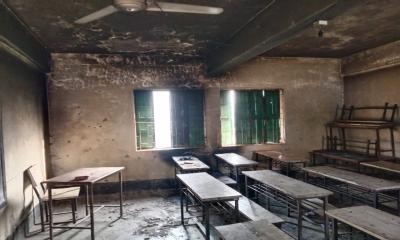 নেত্রকোনায় চার ভোটকেন্দ্রসহ পাঁচ বিদ্যালয়ে আগুন