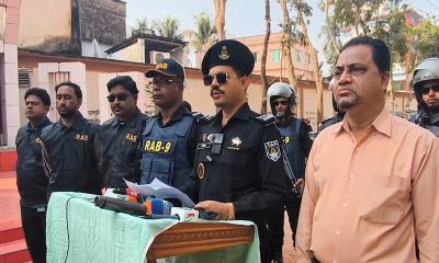 সংসদ নির্বাচন-গণভোটে মৌলভীবাজারে র‌্যাবের ৮ টিম মাঠে-প্রেস ব্রিফিং