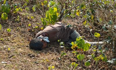 কমলগঞ্জের চা বাগানে শ্রমিকের গলা কাটা লাশ উদ্ধার