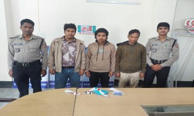 ১৫০০ পিস ইয়াবাসহ তিন মাদক কারবারি  আটক