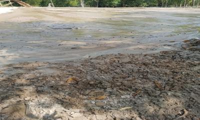 কমলগঞ্জে অবৈধ বালু উত্তোলন, এক লক্ষ টাকা জরিমানা