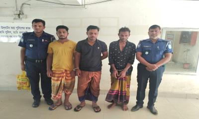 যৌথবাহিনীর হাতে মাদকসহ গ্রেপ্তার মিঠামইনের যুবদল নেতা রুবেল ।