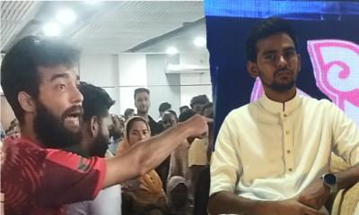 উপদেষ্টা আসিফের অনুষ্ঠানে জুলাই যোদ্ধাদের হট্টগোল