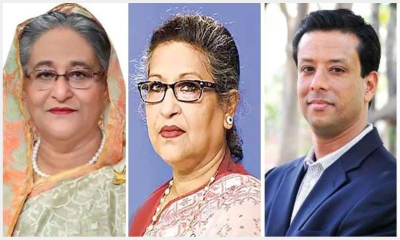 হাসিনা রেহানা জয়সহ ১০০ জনকে নিয়ে গেজেট প্রকাশ