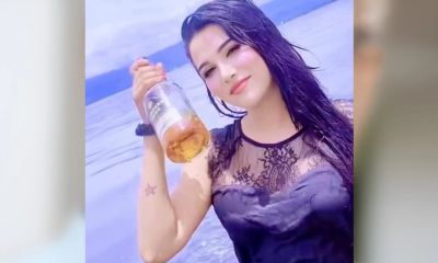 টাঙ্গুয়ার হাওরে মদের বোতল হাতে নারীর ভিডিও ভাইরাল