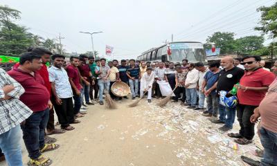 কাউন্সিলে অপরিস্কার রাস্তা পরিস্কার করলেন নব-নির্বাচিত সাধারণ সম্পাদক রিপন