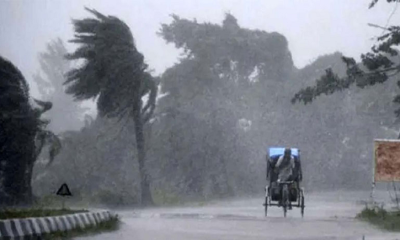 রাতের মধ্যে ৬ অঞ্চলে আসতে পারে ঝড়