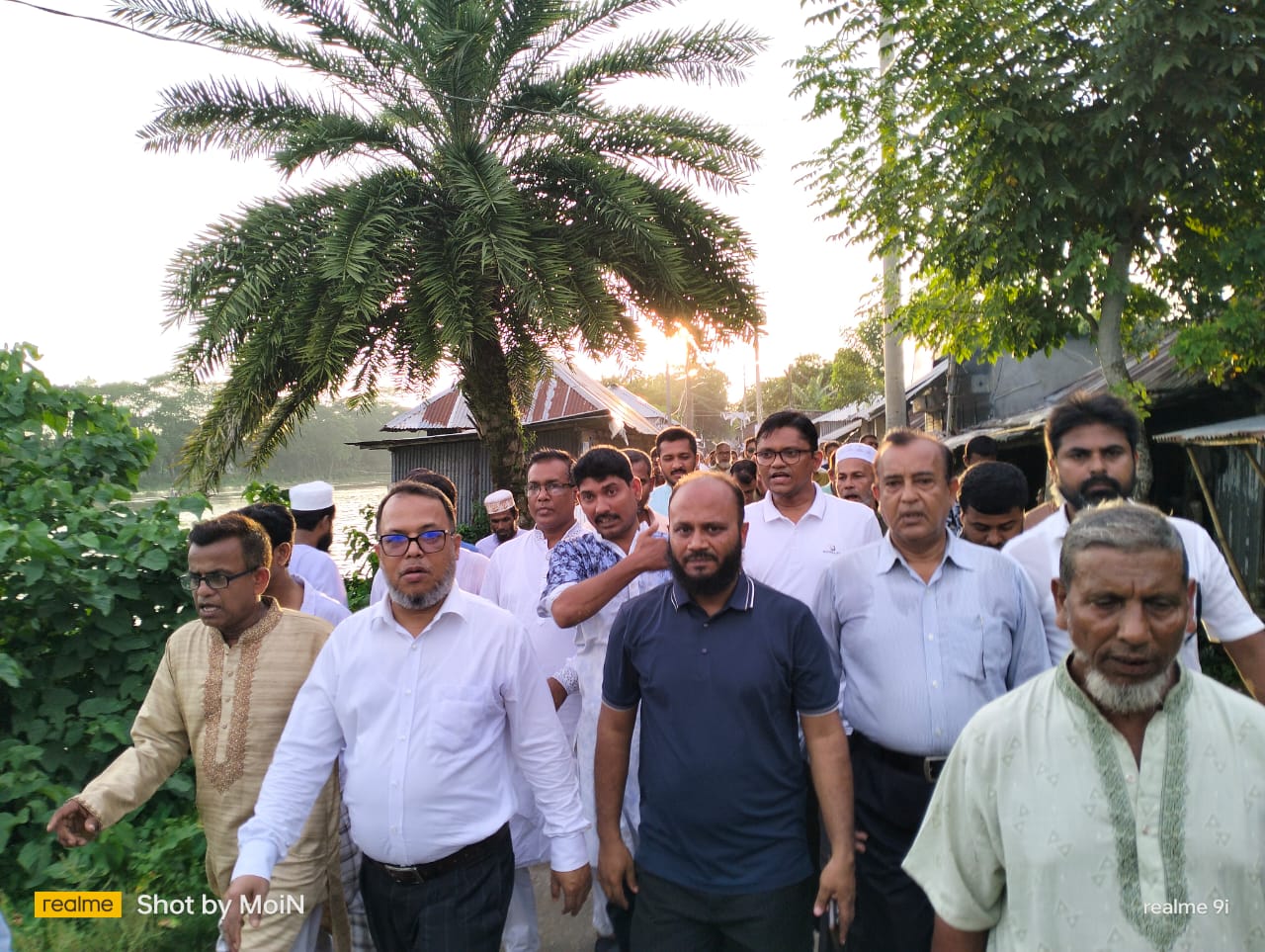 ঝালকাঠির কেওড়া ইউনিয়নে এ্যাড শাহাদাৎ হোসেনের গণসংযোগ