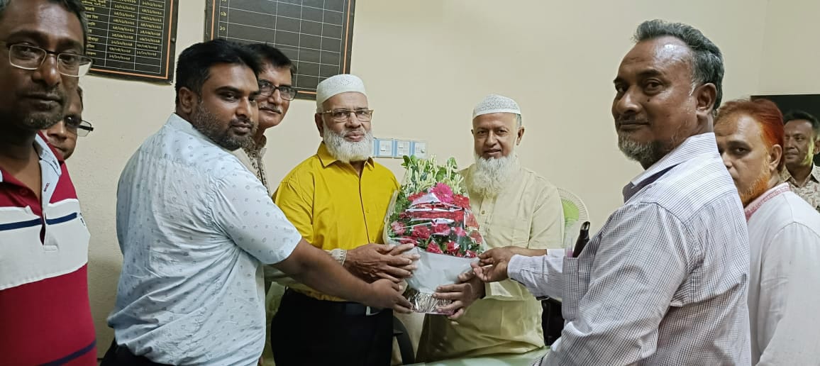 আত্রাইয়ে বান্দাইখাড়া ডিগ্রি কলেজের সভাপতি শেখ আবু মাসুমের দায়িত্ব গ্রহণ