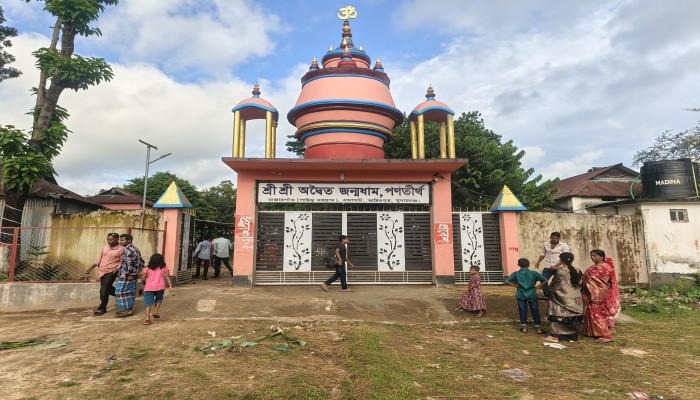 শ্রী শ্রী অদ্বৈত প্রভুর মন্দির পরিচালনার জন্য  ৪১ সদস্য অস্থায়ী  কমিটি গঠন