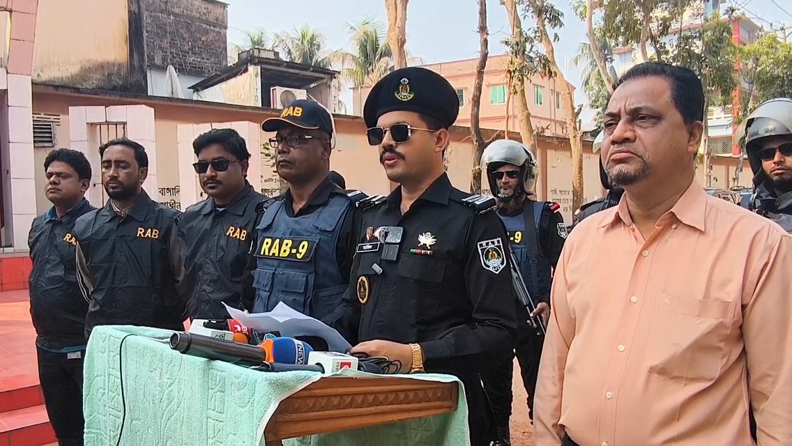 সংসদ নির্বাচন-গণভোটে মৌলভীবাজারে র‌্যাবের ৮ টিম মাঠে-প্রেস ব্রিফিং
