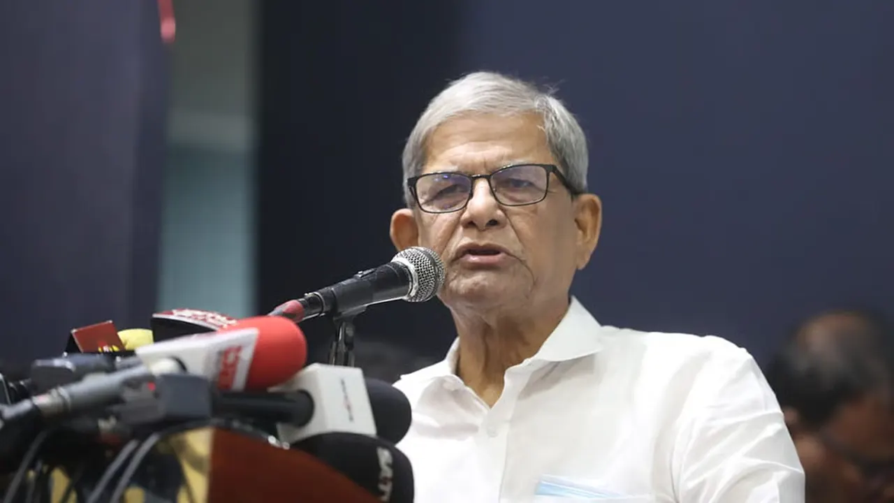 নির্বাচনে সব দলকেই অংশ নেওয়ার আহ্বান মির্জা ফখরুলের
