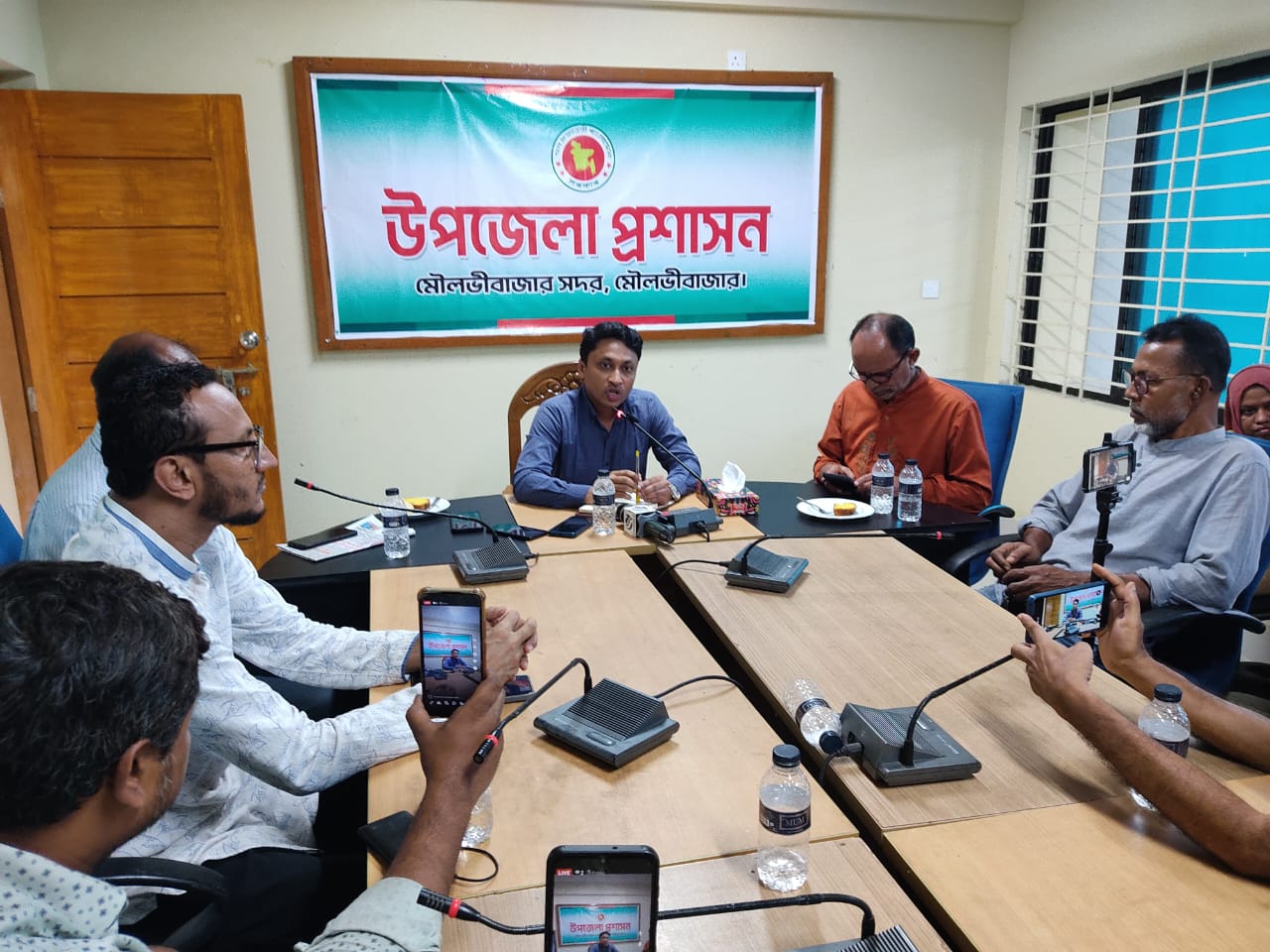 মৌলভীবাজারে  নবাগত ইউএনও র  জেলা সাংবাদিক ইউনিয়নের এক মতবিনিময় সভা
